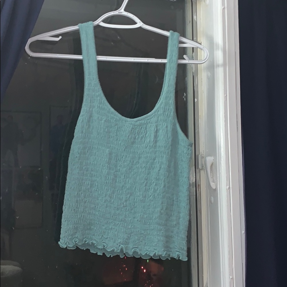 Light blue tank top
